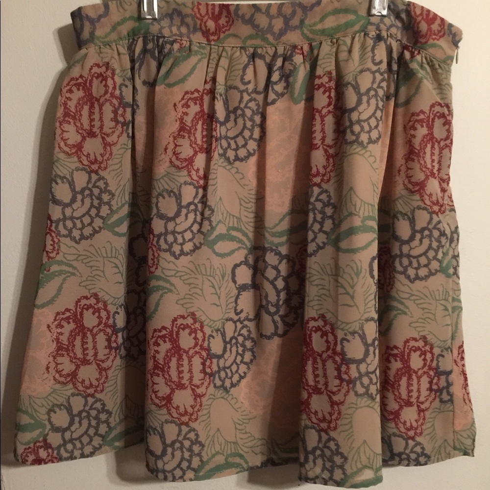 Forever 21 floral skirt
